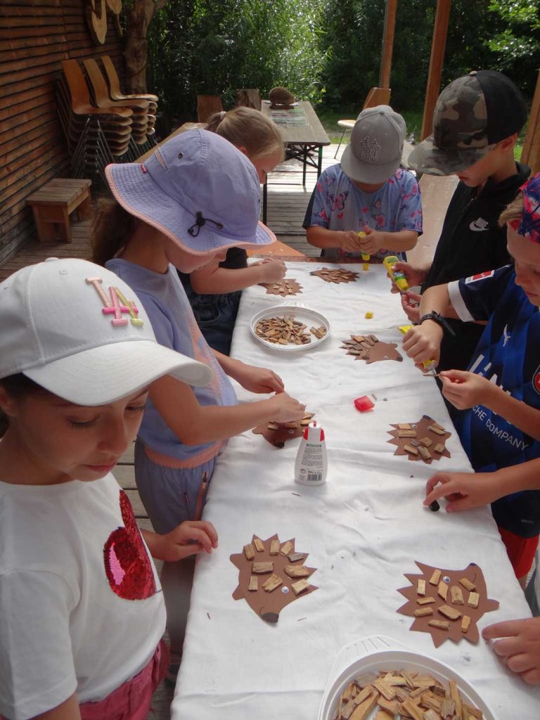 Projekttage FES Grundschule 2024: Ausflug in das Grüne Klassenzimmer im Brenzpark