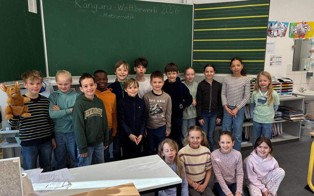 “Känguru der Mathematik” ist der größte Wettbewerb für Schüler in der&nbsp;Welt