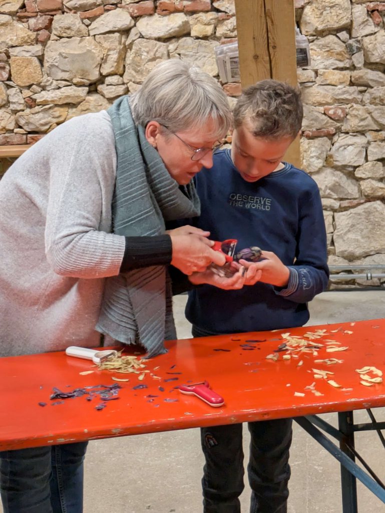 Unsere Jüngsten, die neuen Klassen 5R und 5G, machten sich gemeinsam auf zu den Kennenlerntagen auf dem Stettenhof.