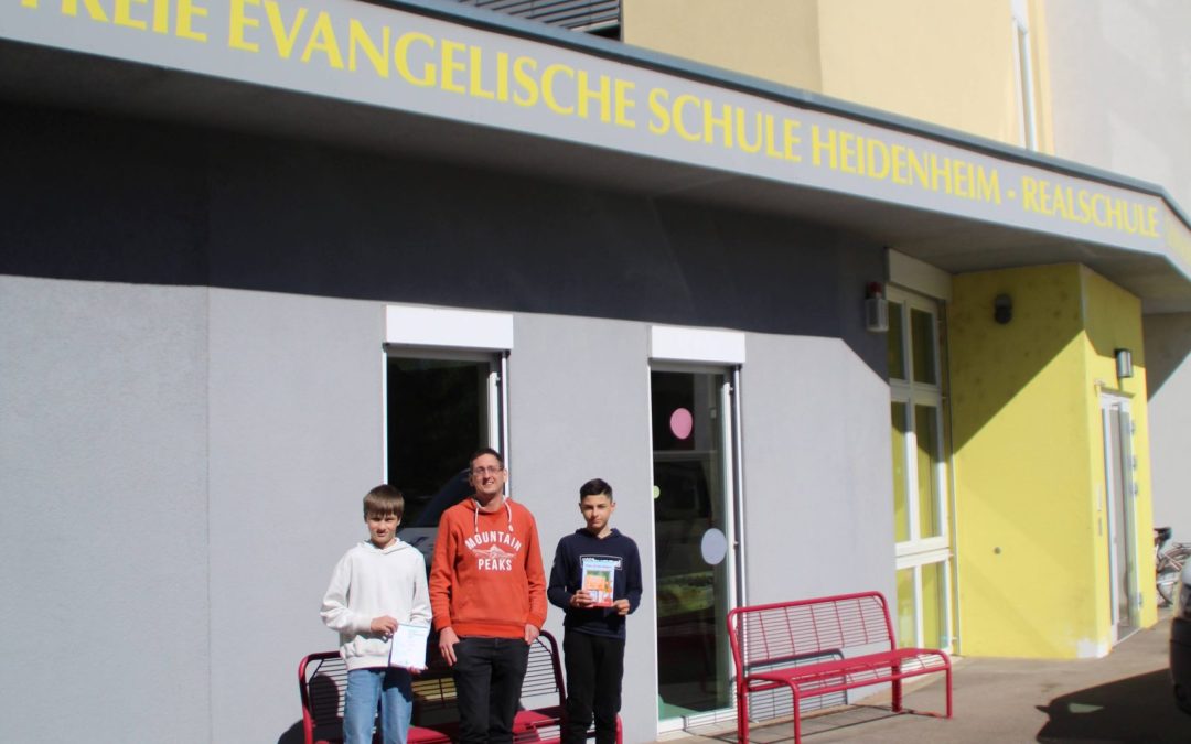Gewinner beim diesjährigen Mathematik-Wettbewerb 2025 an FES-Gymnasium und FES-Realschule