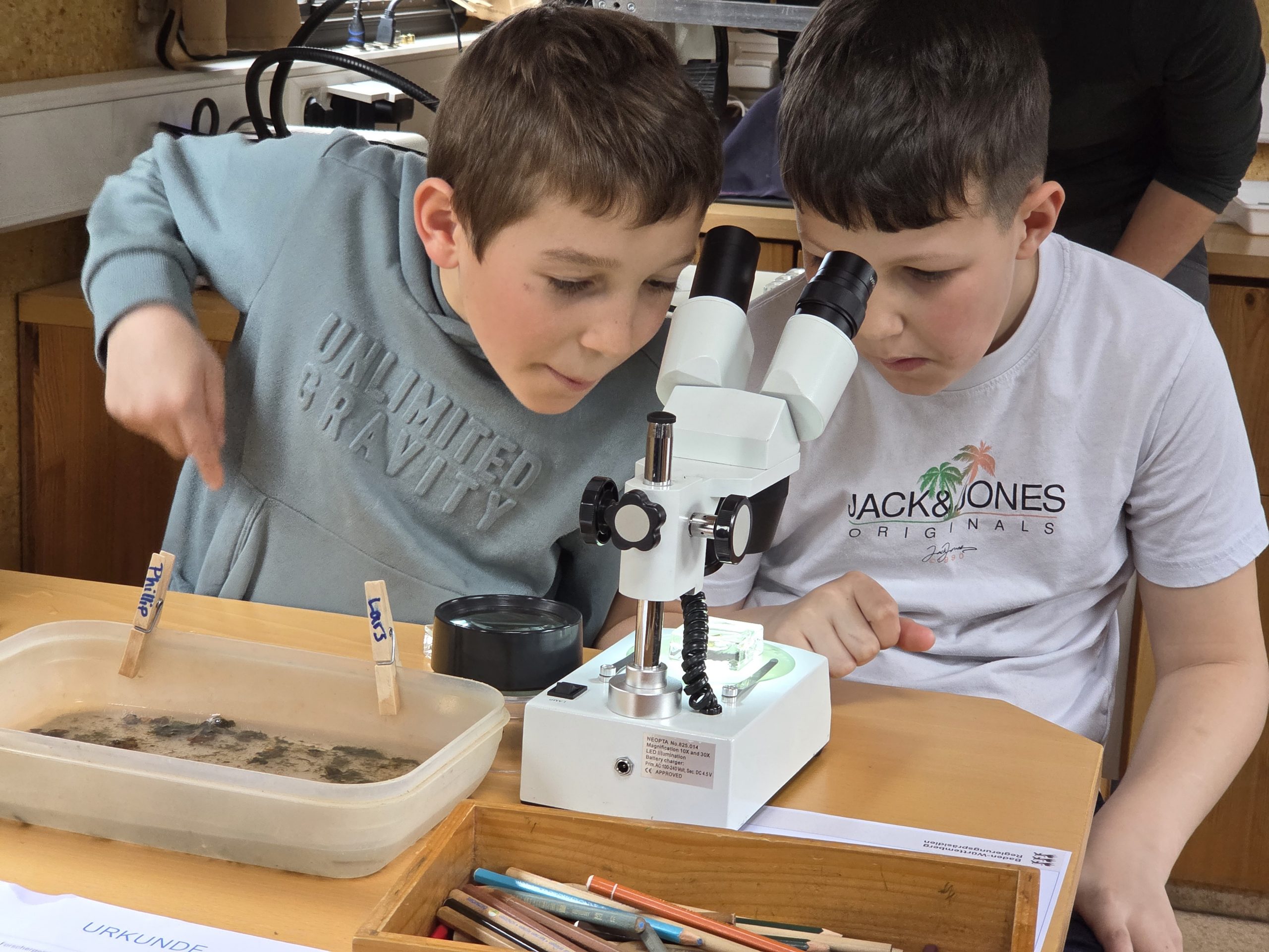 So machte Biologie-Unterricht gleich doppelt Spaß