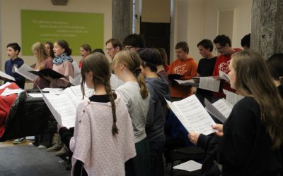 FES-Jugendchor an der Musikakademie Jeunesses Musicales Weikersheim