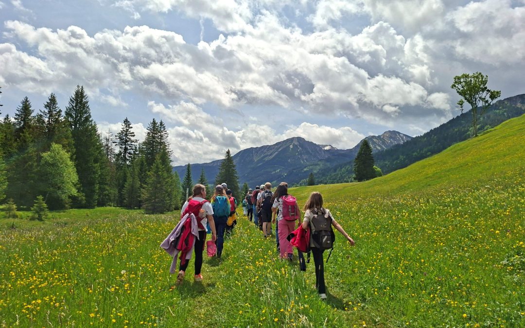 Eine Extraportion Mut für die Klassengemeinschaft: Berg-Aktiv-Woche der Klassenstufe 5 im Allgäu